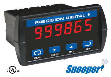 Snooper, PD865, Digital Panel Meter, Precision Digital